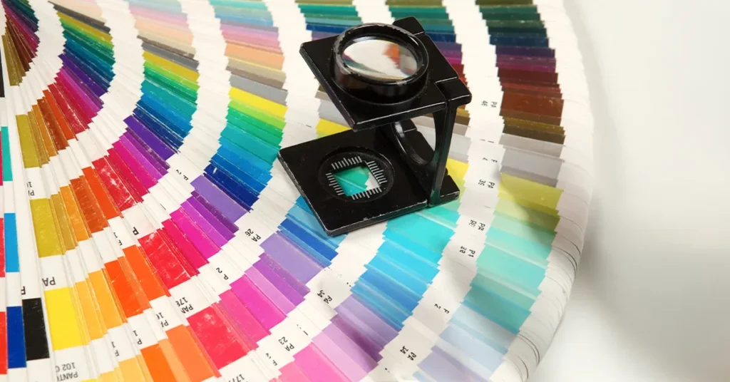 padronização de cores